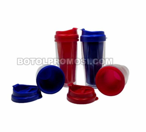 Botol Plastik BPWB 101 Merah dan Biru