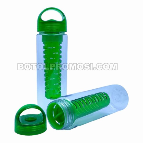 Botol Plastik-BPWB 102 warna hijau